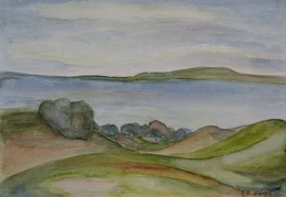 Gager (Rügen) 2011 Aquarell